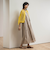 透かし柄編みニットカーディガン≪手洗い可能≫