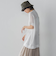 BACK釦アシンメトリーニットプルオーバー≪手洗い可能≫