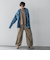 撥水サイドラインパラシュートパンツ≪手洗い可能≫