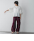 撥水サイドラインパラシュートパンツ≪手洗い可能≫