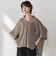 【新色追加】シアー楊柳バックタックスキッパーブラウス≪手洗い可能≫