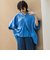 【新色追加】シアー楊柳バックタックスキッパーブラウス≪手洗い可能≫