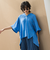 【新色追加】シアー楊柳バックタックスキッパーブラウス≪手洗い可能≫
