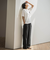 【新色追加】イージーワイドパンツ≪手洗い可能 / セットアップ対応≫