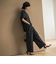 【新色追加】イージーワイドパンツ≪手洗い可能 / セットアップ対応≫