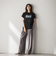 【新色追加】イージーワイドパンツ≪手洗い可能 / セットアップ対応≫