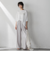 【新色追加】イージーワイドパンツ≪手洗い可能 / セットアップ対応≫