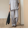 【新色追加】イージーワイドパンツ≪手洗い可能 / セットアップ対応≫