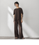 【新色追加】イージーワイドパンツ≪手洗い可能 / セットアップ対応≫