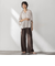 【新色追加】イージーワイドパンツ≪手洗い可能 / セットアップ対応≫