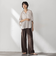 【新色追加】イージーワイドパンツ≪手洗い可能 / セットアップ対応≫