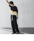 ボリュームフリルヘムドッキングクロップドTシャツ≪手洗い可能≫
