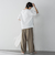 デニムロゴTシャツ≪洗濯機で洗える≫