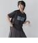 デニムロゴTシャツ≪洗濯機で洗える≫