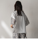 ペイズリー柄ドッキングポンチョTシャツ≪洗濯機で洗える≫