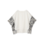 ペイズリー柄ドッキングポンチョTシャツ≪洗濯機で洗える≫