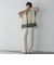 配色センターラインニットプルオーバー≪手洗い可能≫