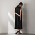 タックノースリーブカットワンピース≪手洗い可能≫