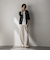 オーガンジーフーディブルゾン≪手洗い可能≫