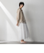 オーガンジーフーディブルゾン≪手洗い可能≫