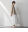 オーガンジーフーディブルゾン≪手洗い可能≫