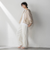 オーガンジーフーディブルゾン≪手洗い可能≫
