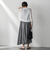 Vネックジップシアーカーディガン≪手洗い可能≫