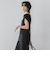 【WEB限定】クリスタルプリーツノースリーブセットアップ≪手洗い可能≫