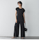 【WEB限定】クリスタルプリーツノースリーブセットアップ≪手洗い可能≫