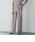 【WEB限定】クリスタルプリーツノースリーブセットアップ≪手洗い可能≫