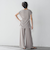 【WEB限定】クリスタルプリーツノースリーブセットアップ≪手洗い可能≫