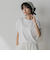 【WEB限定】フレンチスリーブニットプルオーバー≪手洗い可能≫