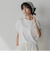 【WEB限定】フレンチスリーブニットプルオーバー≪手洗い可能≫