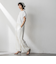 【WEB限定】フレンチスリーブニットプルオーバー≪手洗い可能≫