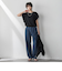 【WEB限定】フレンチスリーブニットプルオーバー≪手洗い可能≫