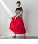 【WEB限定】フレンチスリーブニットプルオーバー≪手洗い可能≫