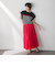 【WEB限定】フレンチスリーブニットプルオーバー≪手洗い可能≫