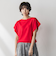 【WEB限定】フレンチスリーブニットプルオーバー≪手洗い可能≫
