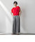 【WEB限定】フレンチスリーブニットプルオーバー≪手洗い可能≫