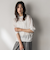【WEB限定】コード刺繍ロゴニットプルオーバー≪手洗い可能≫