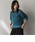 【WEB限定】コード刺繍ロゴニットプルオーバー≪手洗い可能≫