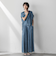 バイオシルクデニムフレアパンツ≪洗濯機で洗える≫