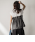 【WEB限定】異素材ドッキングドロストプルオーバー≪洗濯機で洗える≫