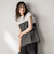 【WEB限定】異素材ドッキングドロストプルオーバー≪洗濯機で洗える≫