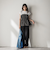 【WEB限定】異素材ドッキングドロストプルオーバー≪洗濯機で洗える≫