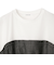 【WEB限定】異素材ドッキングドロストプルオーバー≪洗濯機で洗える≫