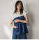 【WEB限定】異素材ドッキングドロストプルオーバー≪洗濯機で洗える≫