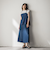 【WEB限定】異素材ドッキングドロストプルオーバー≪洗濯機で洗える≫