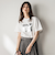 【WEB限定】スクエア箔オーバーサイズTシャツ≪手洗い可能≫