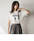 【WEB限定】スクエア箔オーバーサイズTシャツ≪手洗い可能≫